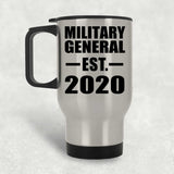 Military General Established EST. 2020 - Silver Travel Mug