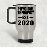 Physical Therapist Established EST. 2020 - Silver Travel Mug
