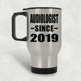 Audiologist Since 2019 - Silver Travel Mug