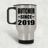 Butcher Since 2019 - Silver Travel Mug