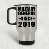 Military General Since 2019 - Silver Travel Mug