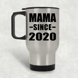 Mama Since 2020 - Silver Travel Mug