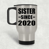 Sister Since 2020 - Silver Travel Mug