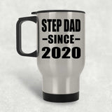 Step Dad Since 2020 - Silver Travel Mug