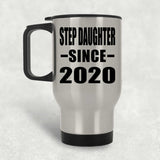 Step Daughter Since 2020 - Silver Travel Mug