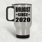 Biologist Since 2020 - Silver Travel Mug