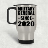Military General Since 2020 - Silver Travel Mug