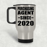 Purchasing Agent Since 2020 - Silver Travel Mug