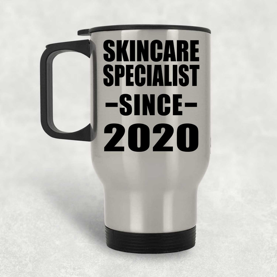 Skincare Specialist Since 2020 - Silver Travel Mug