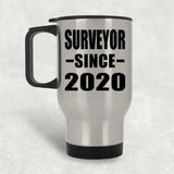 Surveyor Since 2020 - Silver Travel Mug