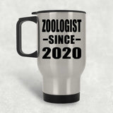 Zoologist Since 2020 - Silver Travel Mug