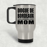 Dogue De Bordeaux Mom - Silver Travel Mug