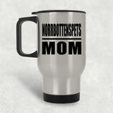 Norrbottenspets Mom - Silver Travel Mug