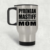 Pyrenean Mastiff Mom - Silver Travel Mug