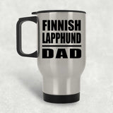 Finnish Lapphund Dad - Silver Travel Mug