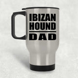 Ibizan Hound Dad - Silver Travel Mug