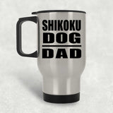 Shikoku Dog Dad - Silver Travel Mug