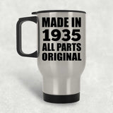 89th Birthday Made in 1935 All Parts Original - Silver Travel Mug