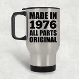 48th Birthday Made in 1976 All Parts Original - Silver Travel Mug