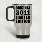 13th Birthday Original 2011 Limited Edition - Silver Travel Mug