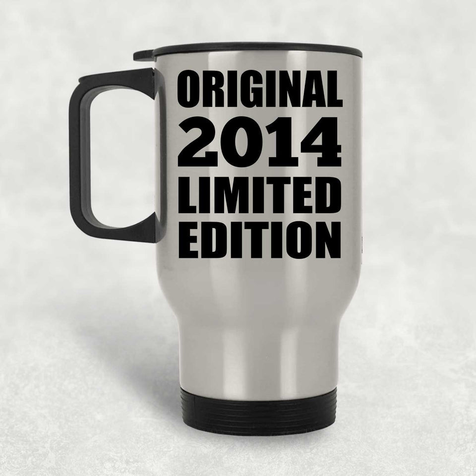 10th Birthday Original 2014 Limited Edition - Silver Travel Mug