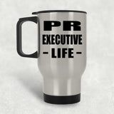 Pr Executive Life - Silver Travel Mug