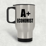 A+ Economist - Silver Travel Mug
