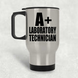 A+ Laboratory Technician - Silver Travel Mug