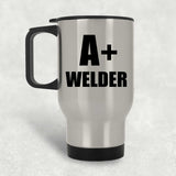 A+ Welder - Silver Travel Mug