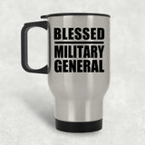 Blessed Military General - Silver Travel Mug