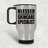 Blessed Skincare Specialist - Silver Travel Mug