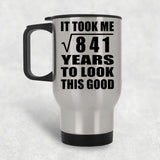 29th Birthday Took Square Root of 841 Years To Look Good - Silver Travel Mug