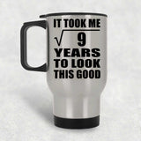 3rd Birthday Took Square Root of 9 Years To Look Good - Silver Travel Mug