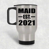 Maid Established EST. 2021 - Silver Travel Mug