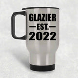 Glazier Established EST. 2022 - Silver Travel Mug