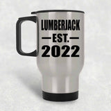Lumberjack Established EST. 2022 - Silver Travel Mug