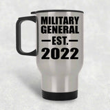Military General Established EST. 2022 - Silver Travel Mug