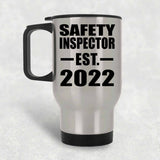Safety Inspector Established EST. 2022 - Silver Travel Mug