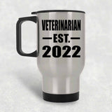 Veterinarian Established EST. 2022 - Silver Travel Mug