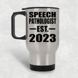 Speech Pathologist Established EST. 2023 - Silver Travel Mug