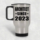 Architect Since 2023 - Silver Travel Mug