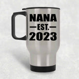 Nana Established EST. 2023 - Silver Travel Mug