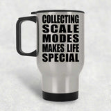 Collecting Scale Modes Makes Life Special - Travel Mug Silver