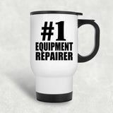 Number One #1 Equipment Repairer - White Travel Mug