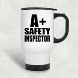 A+ Safety Inspector - White Travel Mug