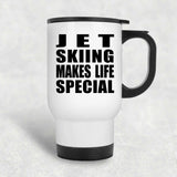 Jet Skiing Makes Life Special - Travel Mug White