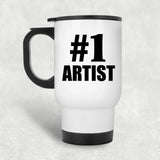 Number One #1 Artist - White Travel Mug
