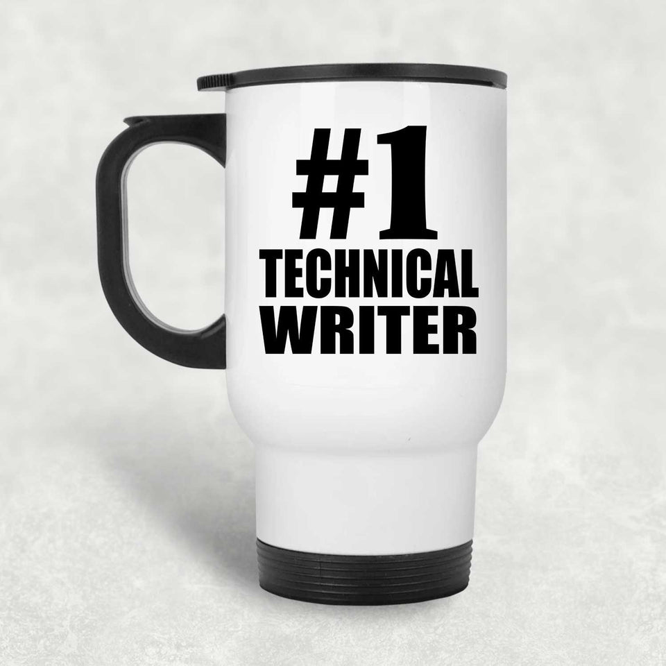 Number One #1 Technical Writer - White Travel Mug