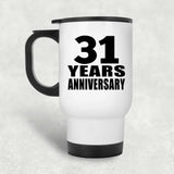 31st Anniversary 31 Years - White Travel Mug