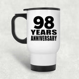 98th Anniversary 98 Years - White Travel Mug